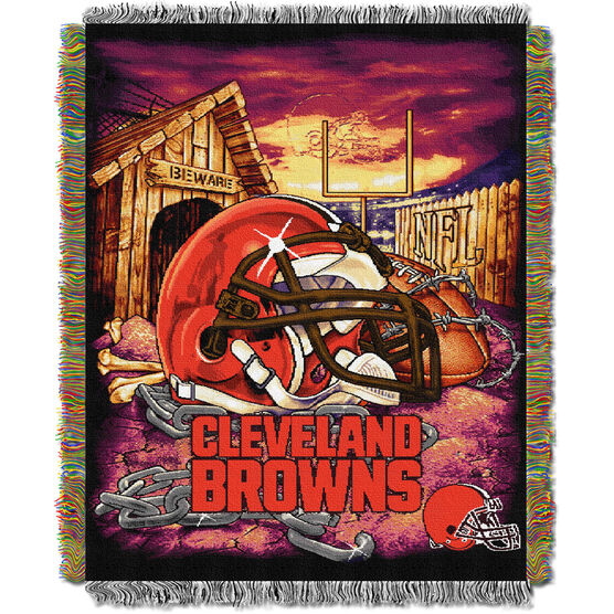 Browns Home Field Advantage Throw, MULTI, hi-res image number null