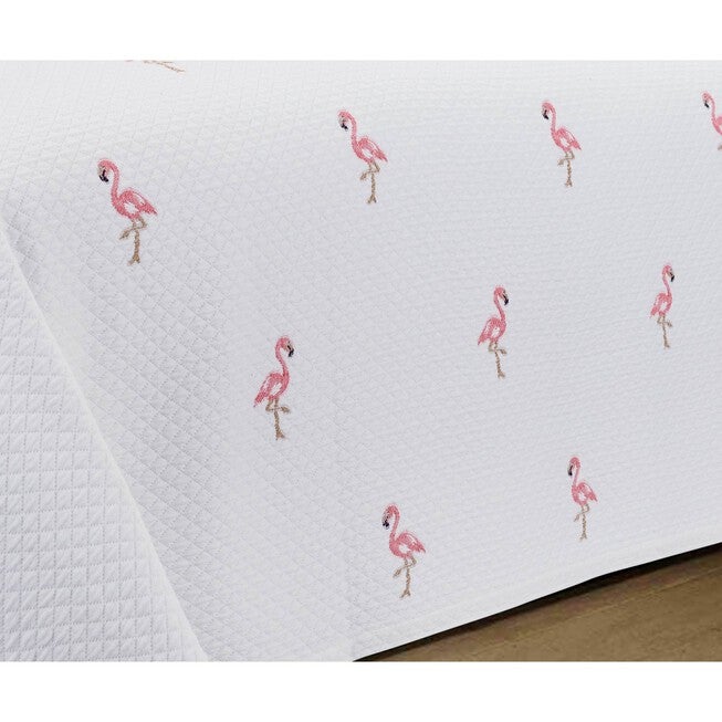 Flamingo Coverlet, , alternate image number null