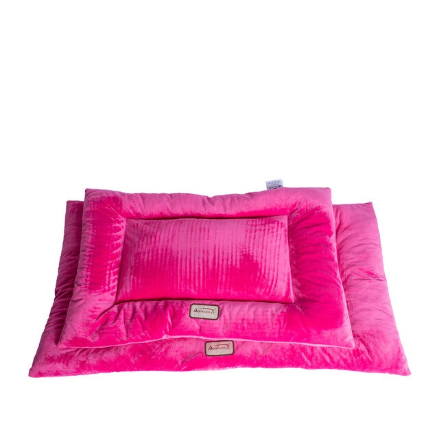 Medium Pet Bed Mat , Dog Crate Soft Pad With Poly Fill Cushion, , alternate image number 6
