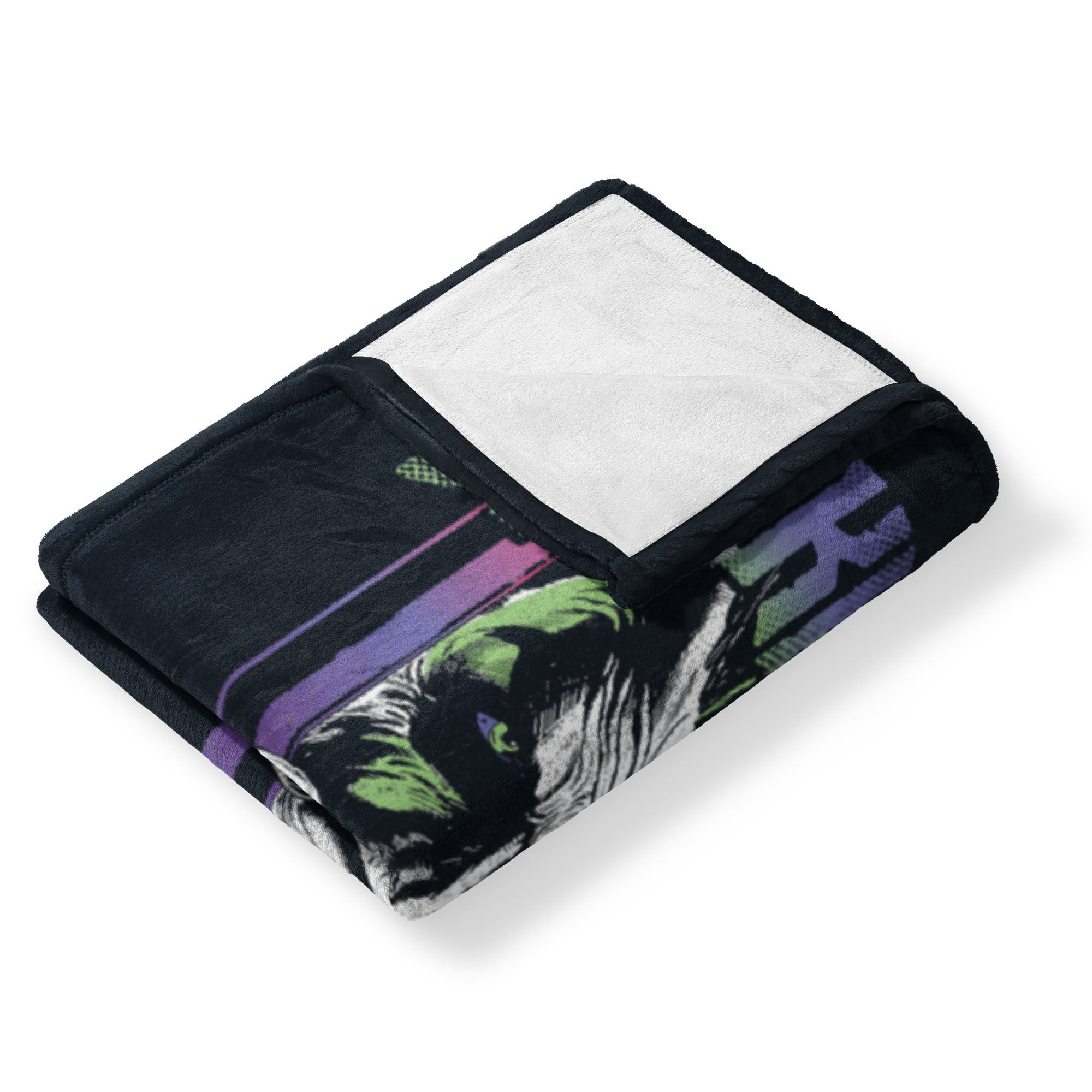 Warner Bros. DC Arkham Asylum Silk Touch Throw Blanket 50x60 Inches, DC ARKHAM, alternate image number 3