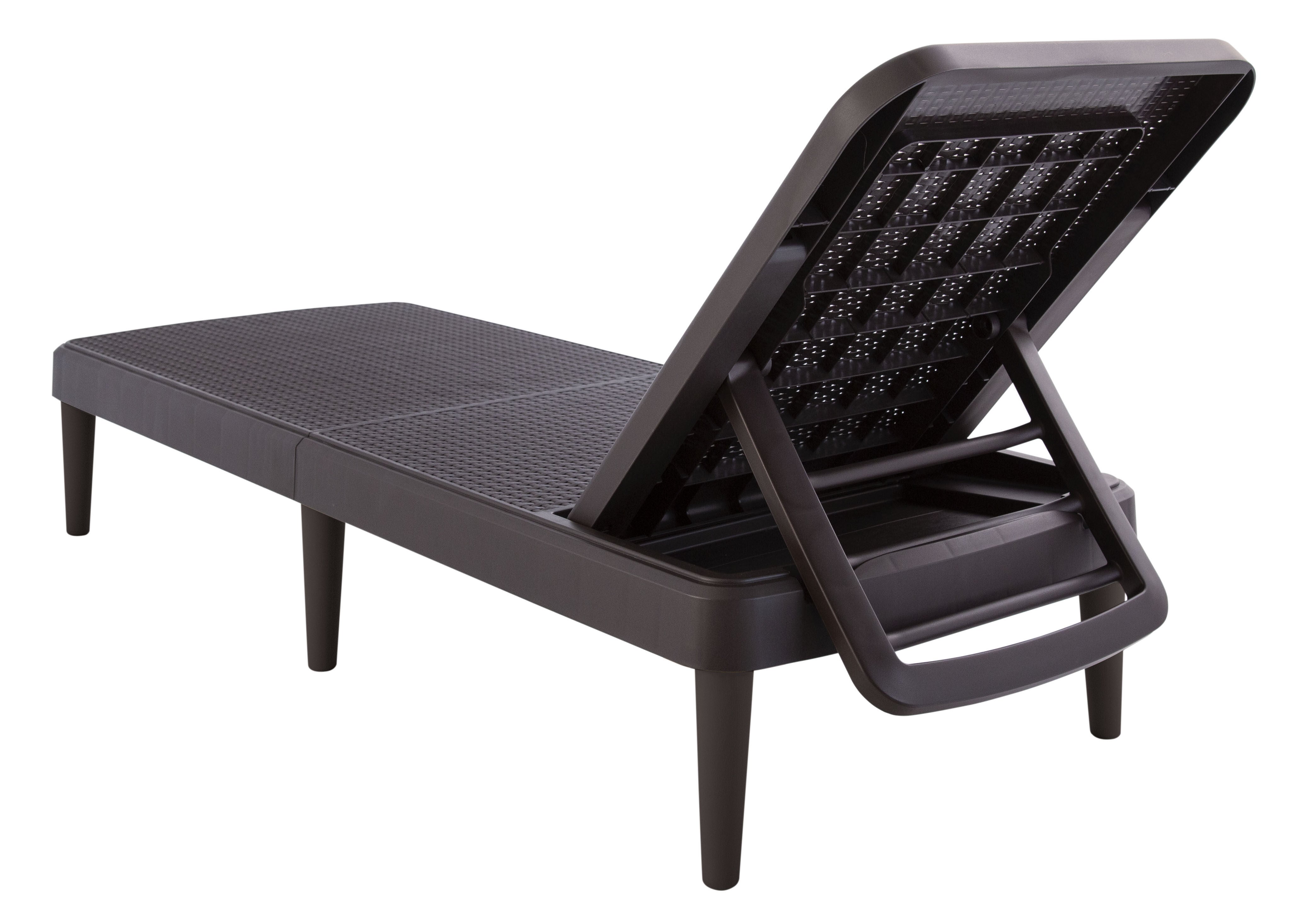 Tahiti Chaise Lounge, BROWN, on-hover image number 1