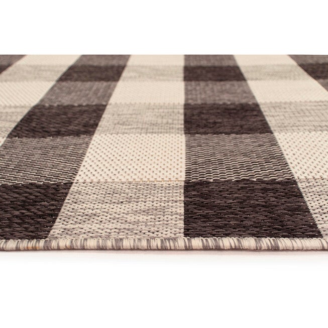 Liora Manne Portofino Texture Plaid Indoor/Outdoor Rug, , alternate image number 3