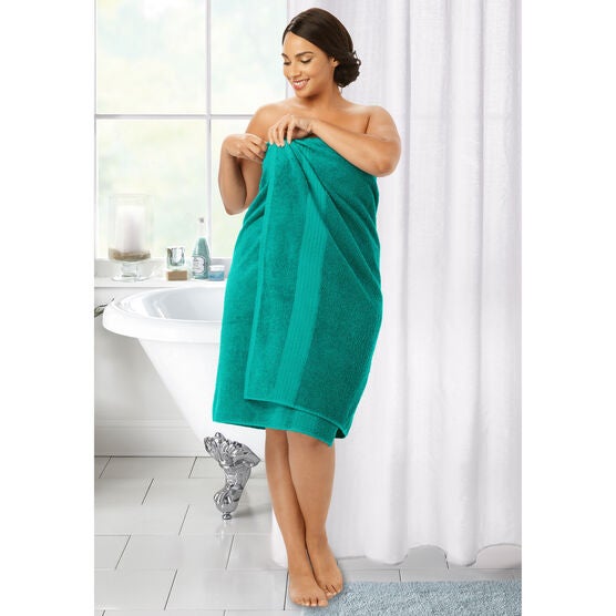 BH Studio Oversized Cotton Bath Sheet, TURQUOISE, hi-res image number null