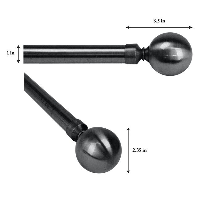 Versailles' Lexington Ball Rod Set (48in - 86in), , alternate image number 2