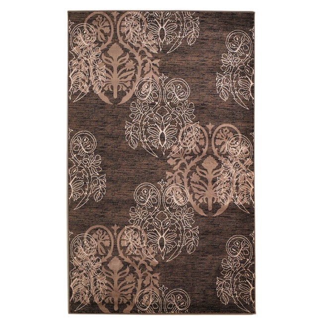 Milan Brown/Beige 8'X10' Area Rug, BROWN BEIGE, hi-res image number null