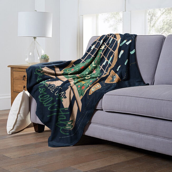 Wb Harry Potter Deck The Great Hall Silk Touch Throw, , alternate image number 3