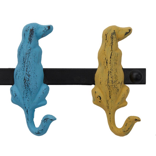 Multi Colored Metal Farmhouse Wall Hook Wall Hook, , alternate image number null