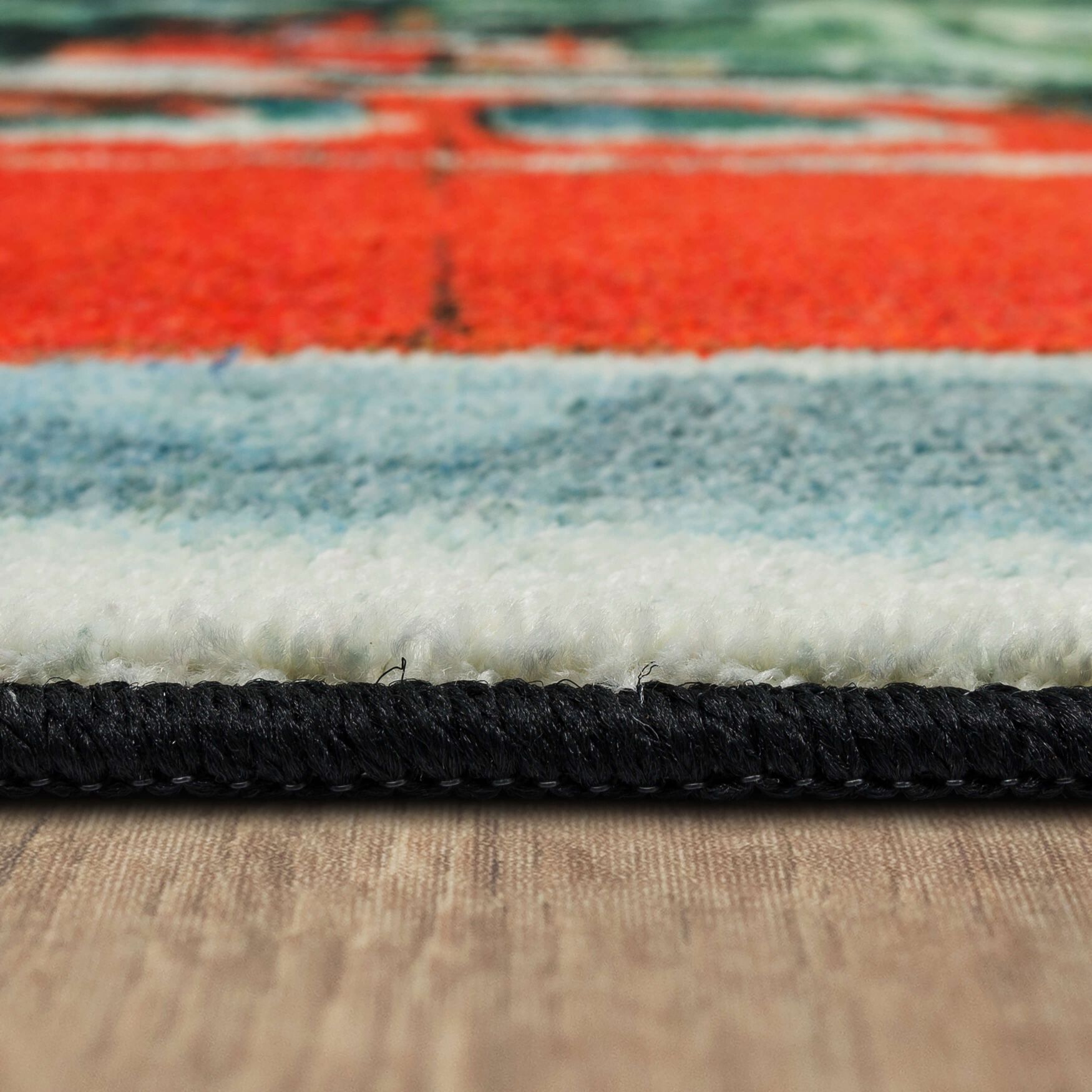 Vintage Christmas Car Kitchen Rug, , alternate image number 4