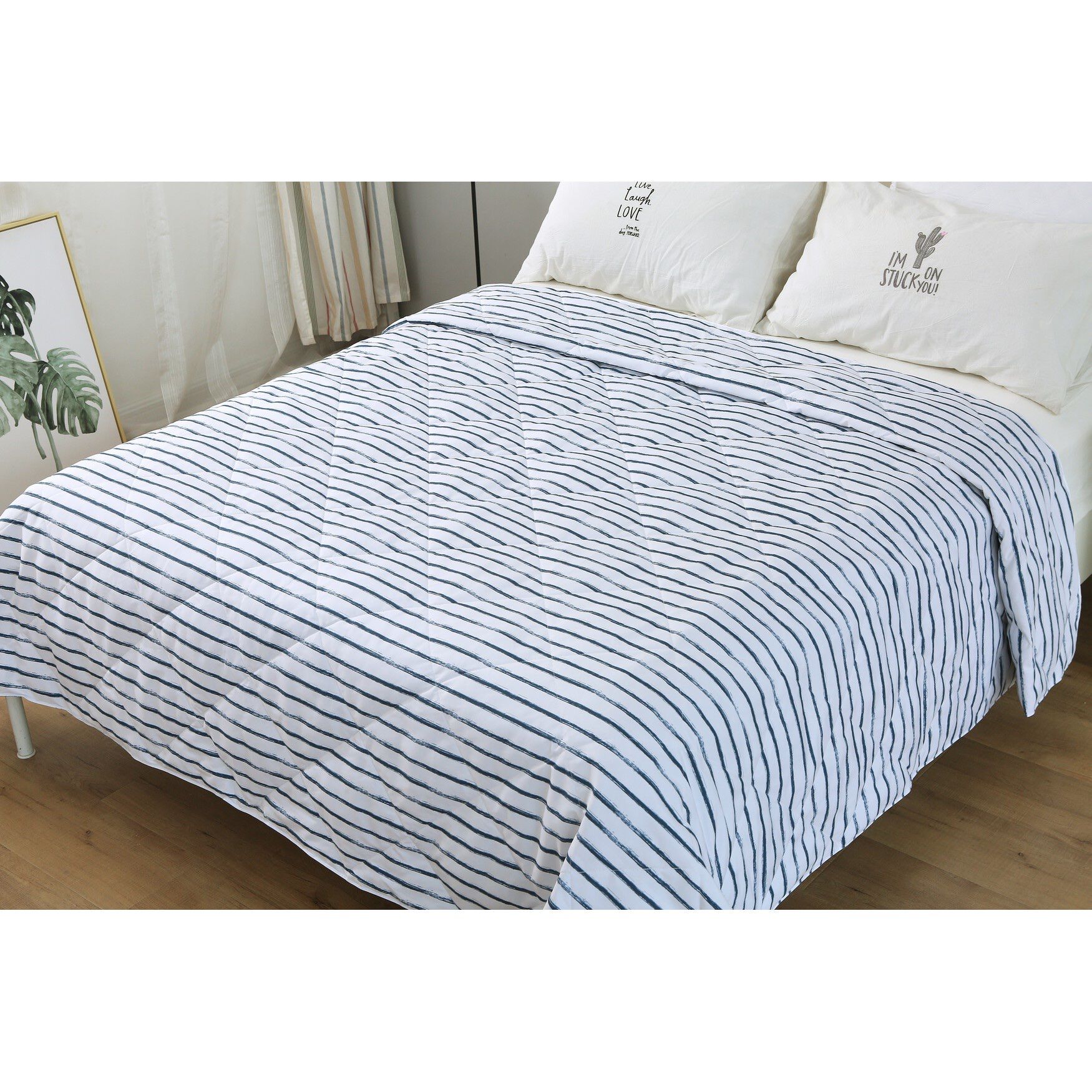 Nano Feather Blanket, Stripe, , on-hover image number 1