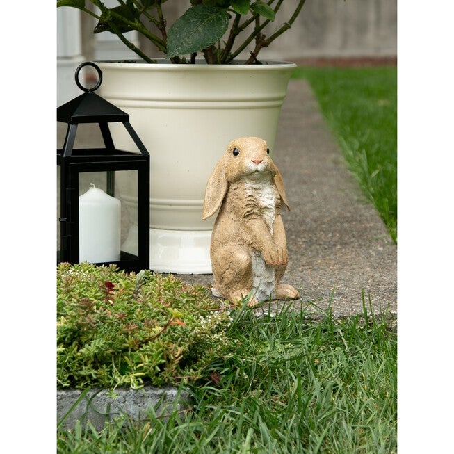 Curious Rabbit Garden Statue, , alternate image number null
