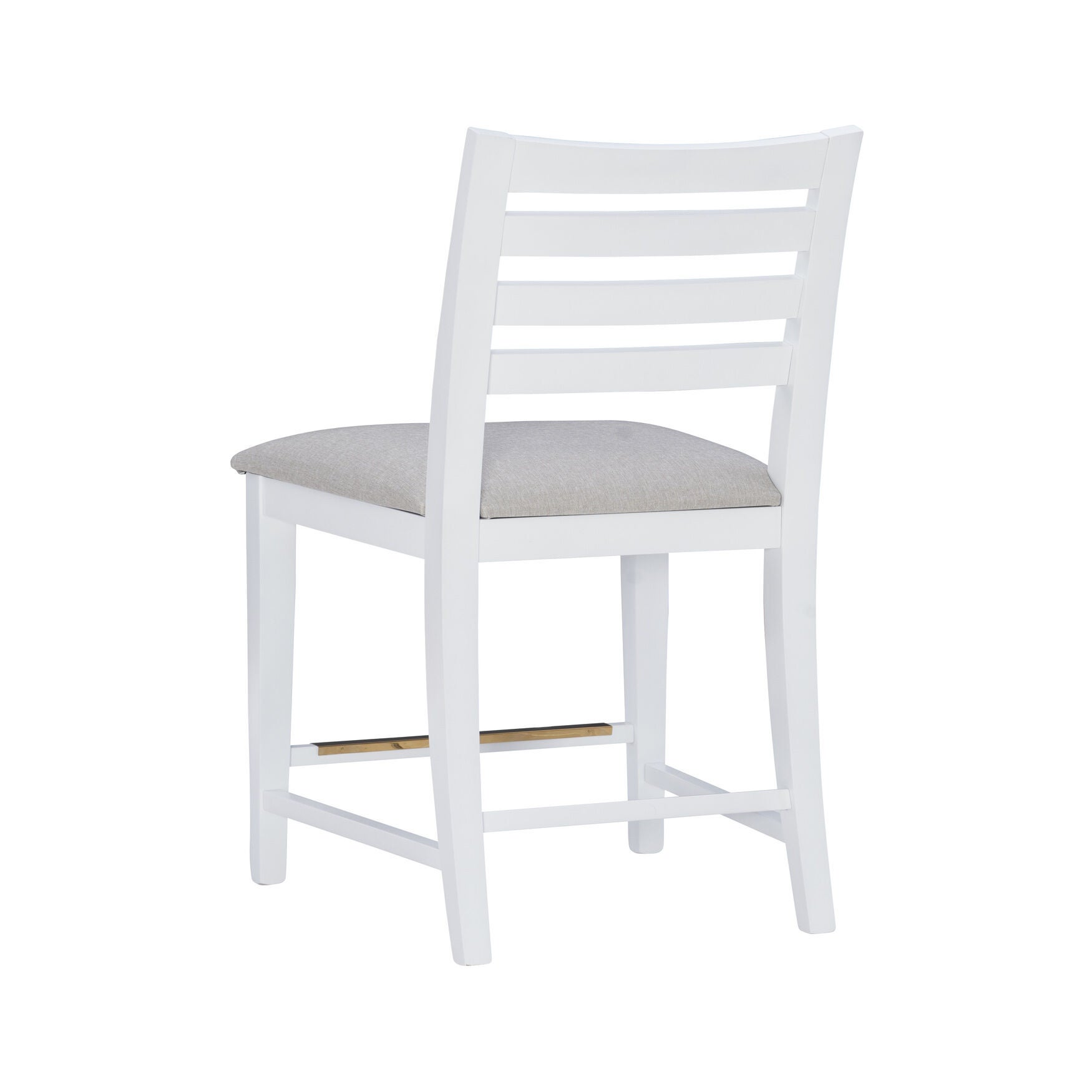 Flynn Counter Stool White Upholstered Set of 2, , on-hover image number 1