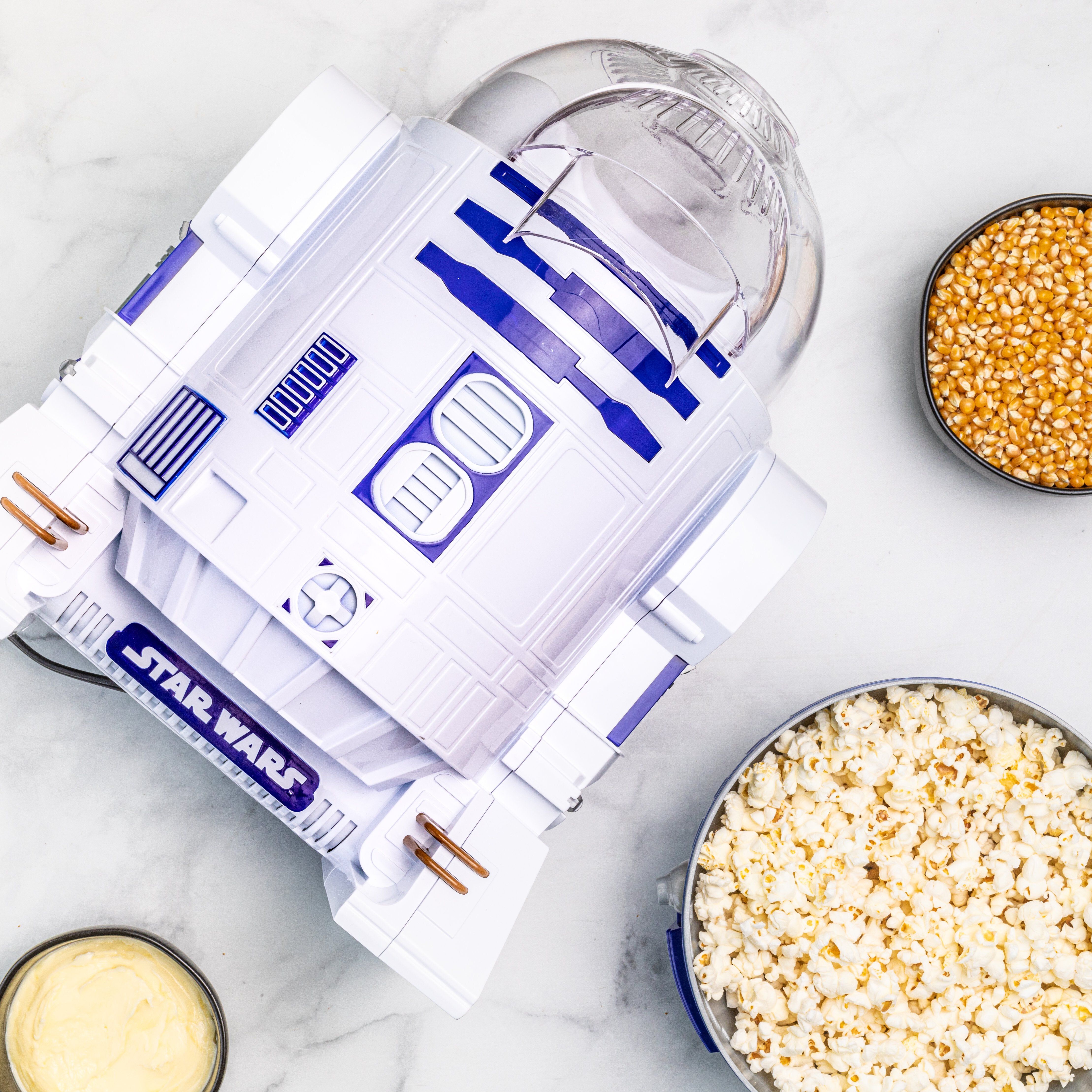 Star Wars R2D2 Popcorn Maker, WHITE, alternate image number 2