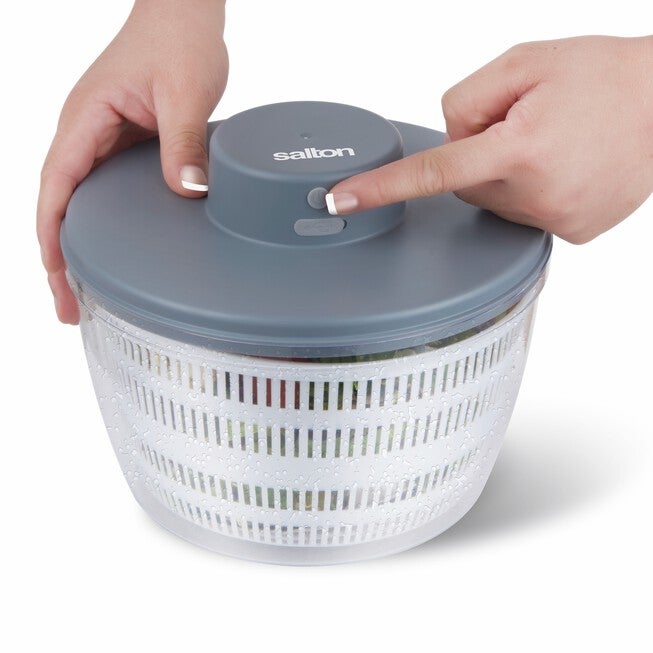 Cordlesss Rechargeable Salad Spinner, , alternate image number null