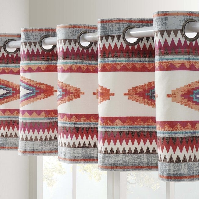 Kiva Western Boho Window Valance, , on-hover image number 1