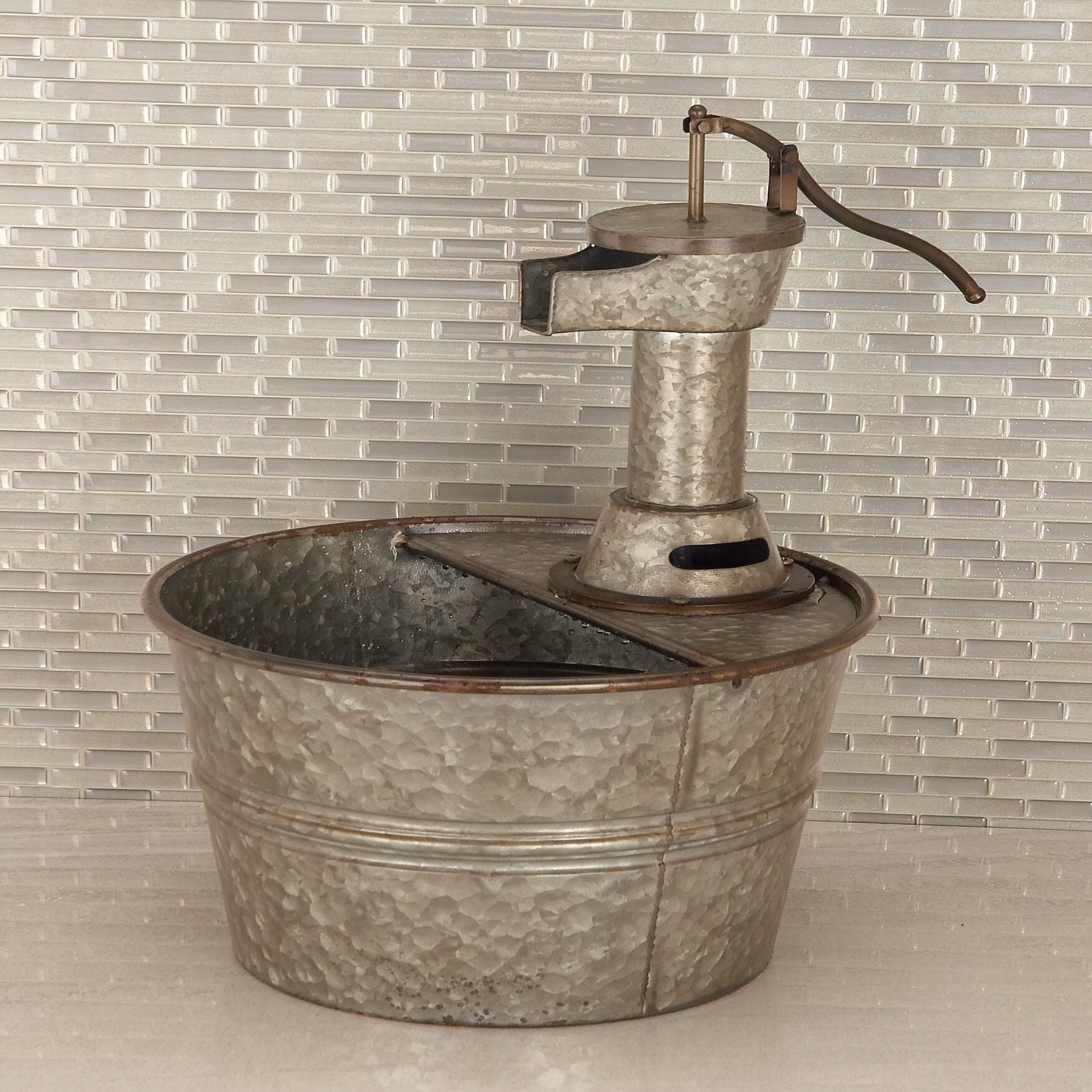 Grey Iron Farmhouse Fountain, , alternate image number 8