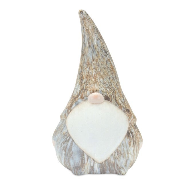 Gnome (Set of 2) 10.5 inchesH, 11 inchesH Terra Cotta, GREY/WHITE/BLUE, alternate image number 1
