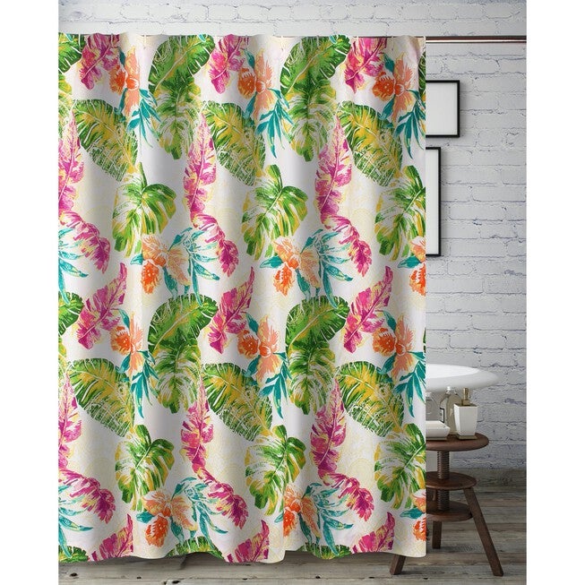 Tropics Shower Curtain, , alternate image number 2