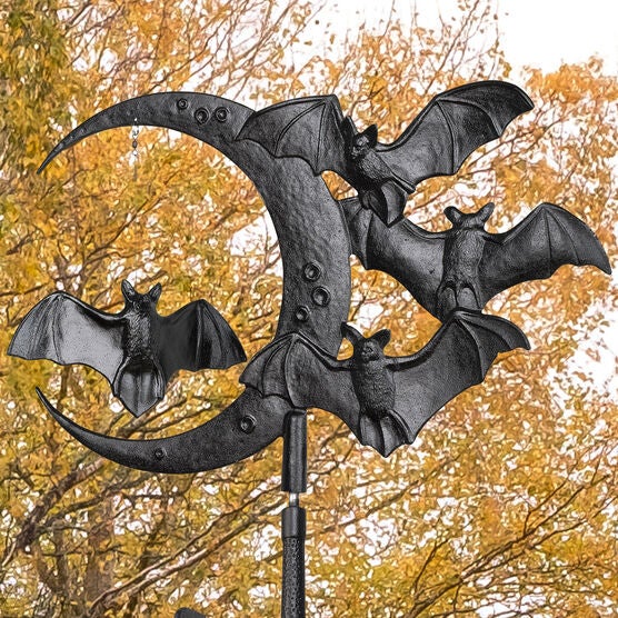 Halloween Bat Rooftop Weathervane, , alternate image number null
