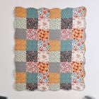 Carlie Calico Throw Blanket, , on-hover image number null
