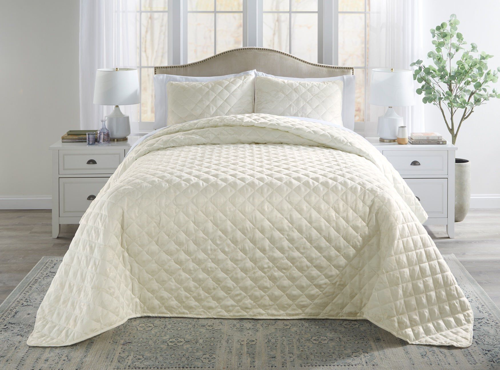 Melange Bedspread 3-Pc. Set, CHAMPAGNE, hi-res image number 0