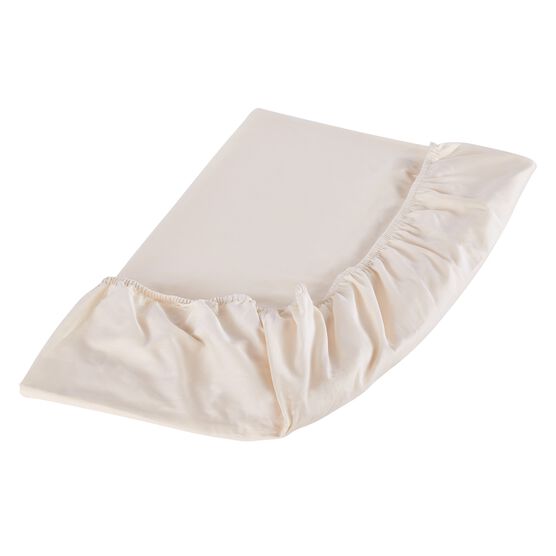 Organic Cotton Fitted Sheet, IVORY, hi-res image number null