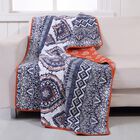 Medina Quilted Throw Blanket, SAFFRON, hi-res image number null