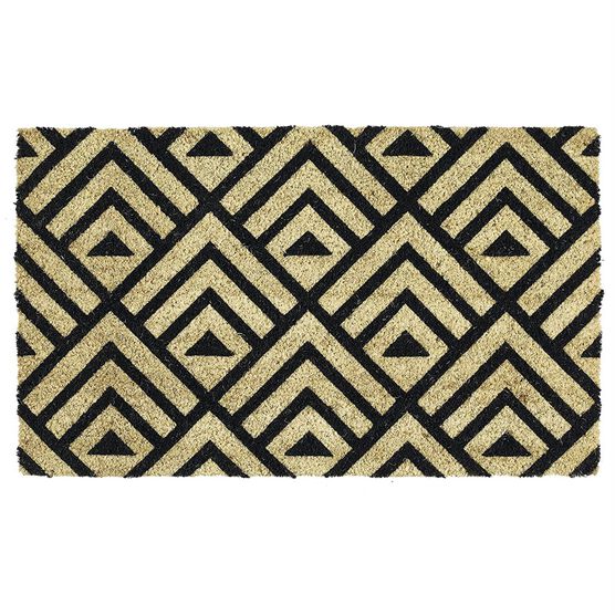 Tri Decco Doormat Floor Coverings, BLACK, hi-res image number null
