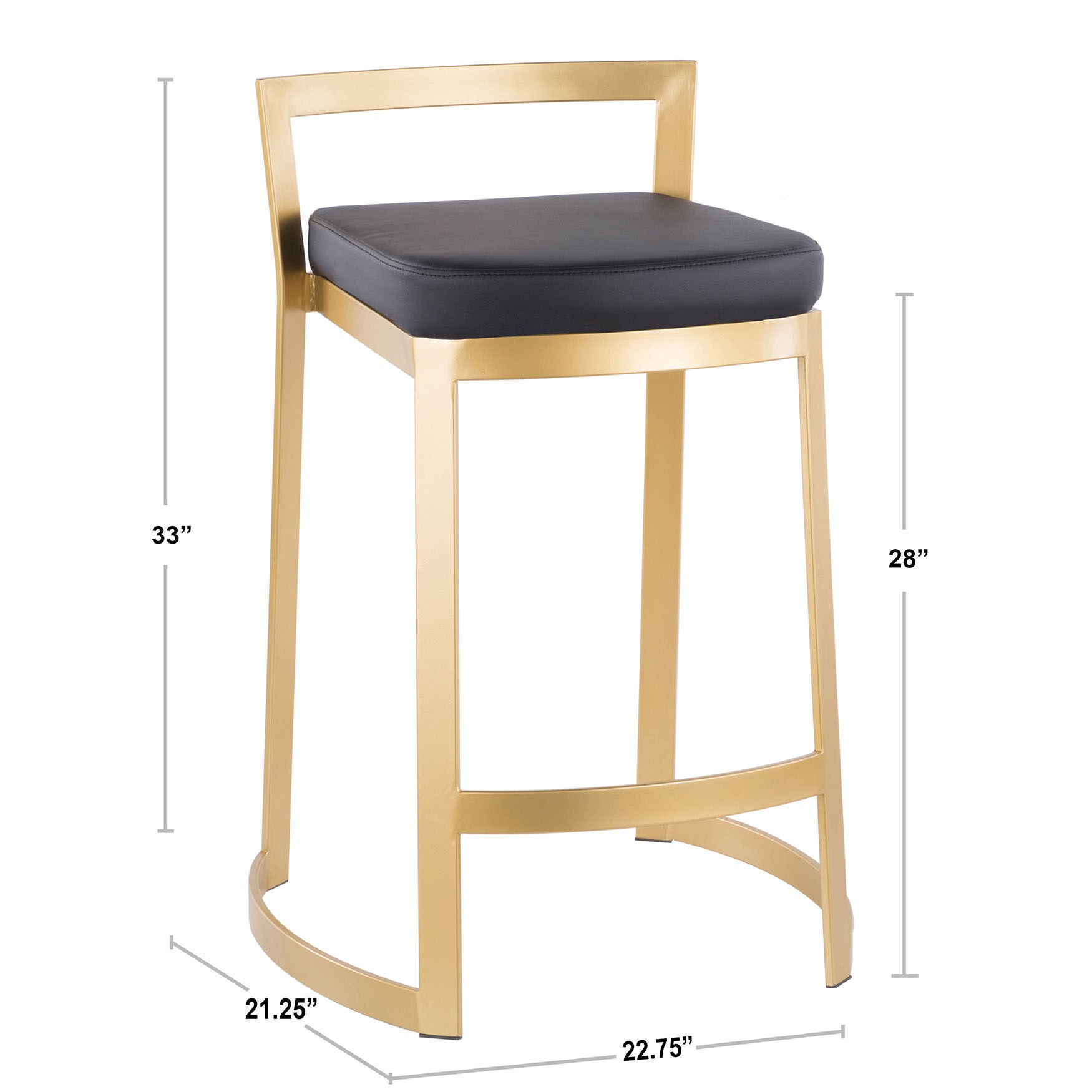 Fuji Dlx Counter Stool - Set Of 2, , alternate image number 9