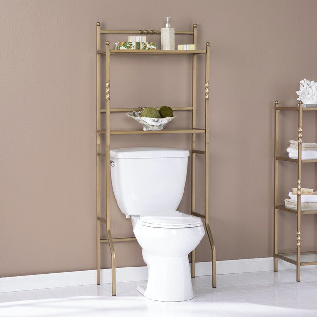 Reinzo Bathroom Spacesaver, GOLD, hi-res image number 0