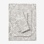 Printed Damask 1000-TC 6-PC. Sheet Set, GRAY DAMASK, hi-res image number null