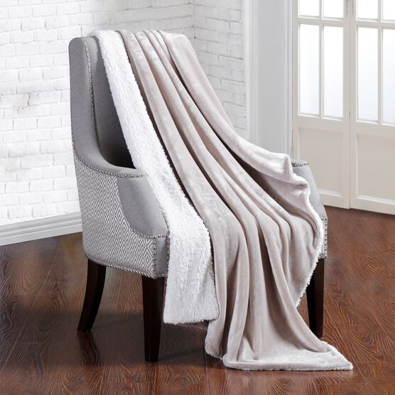 Soft Sherpa Reversible Duvet Cover for Weighted Blanket , , on-hover image number null