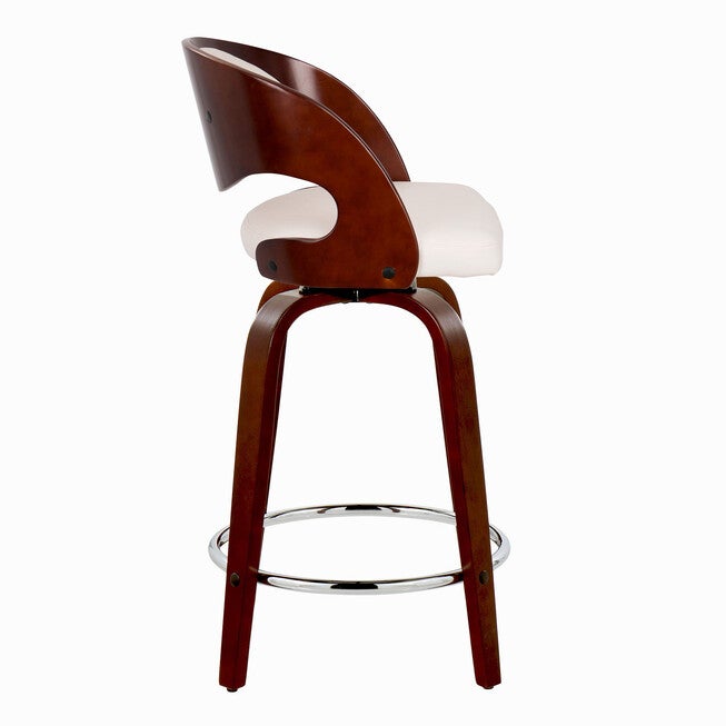 Pino 24 inches Fixed-Height Barstool - Set Of 2, , alternate image number 2