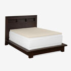 3" Gel Memory Foam Revitalizer Topper With Skirted Cover, , on-hover image number null