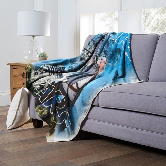 Ent 575 Star Wars New Jedi Silk Touch Throw Blanket, , alternate image number null