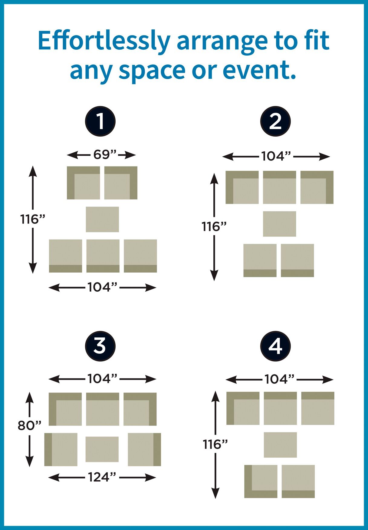 Indoor/Outdoor Santorini Modular Corner Patio Chair, , alternate image number 7