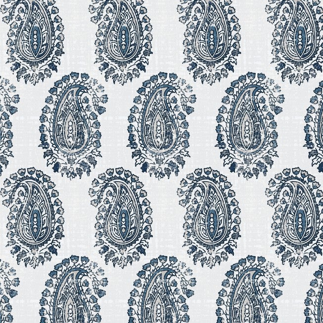 Block Paisley Nail Button Storage Ottoman, , alternate image number 2