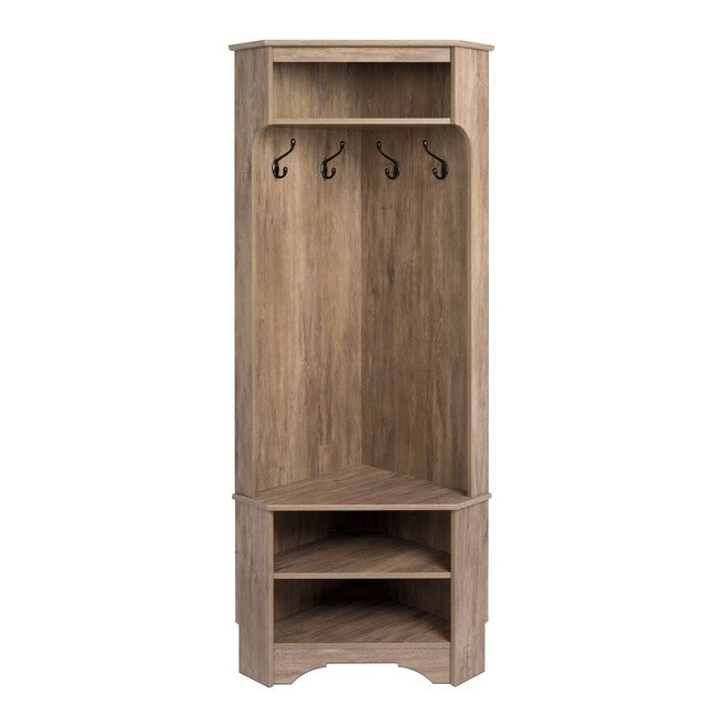 Prepac Corner Hall Tree, , on-hover image number 1