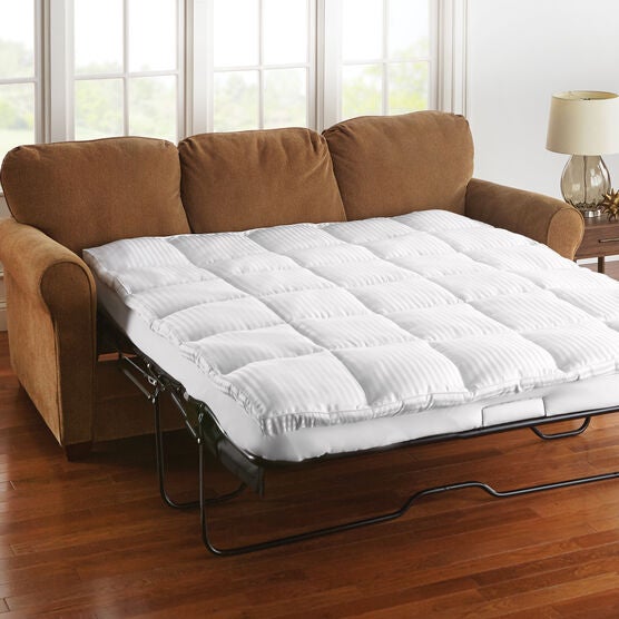 Sofa Bed Mattress Topper, WHITE, hi-res image number null