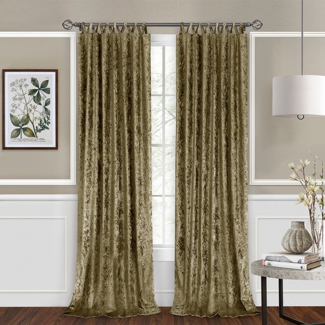 Harper Criss-Cross Window Curtain Panel - 50x63, , alternate image number 5