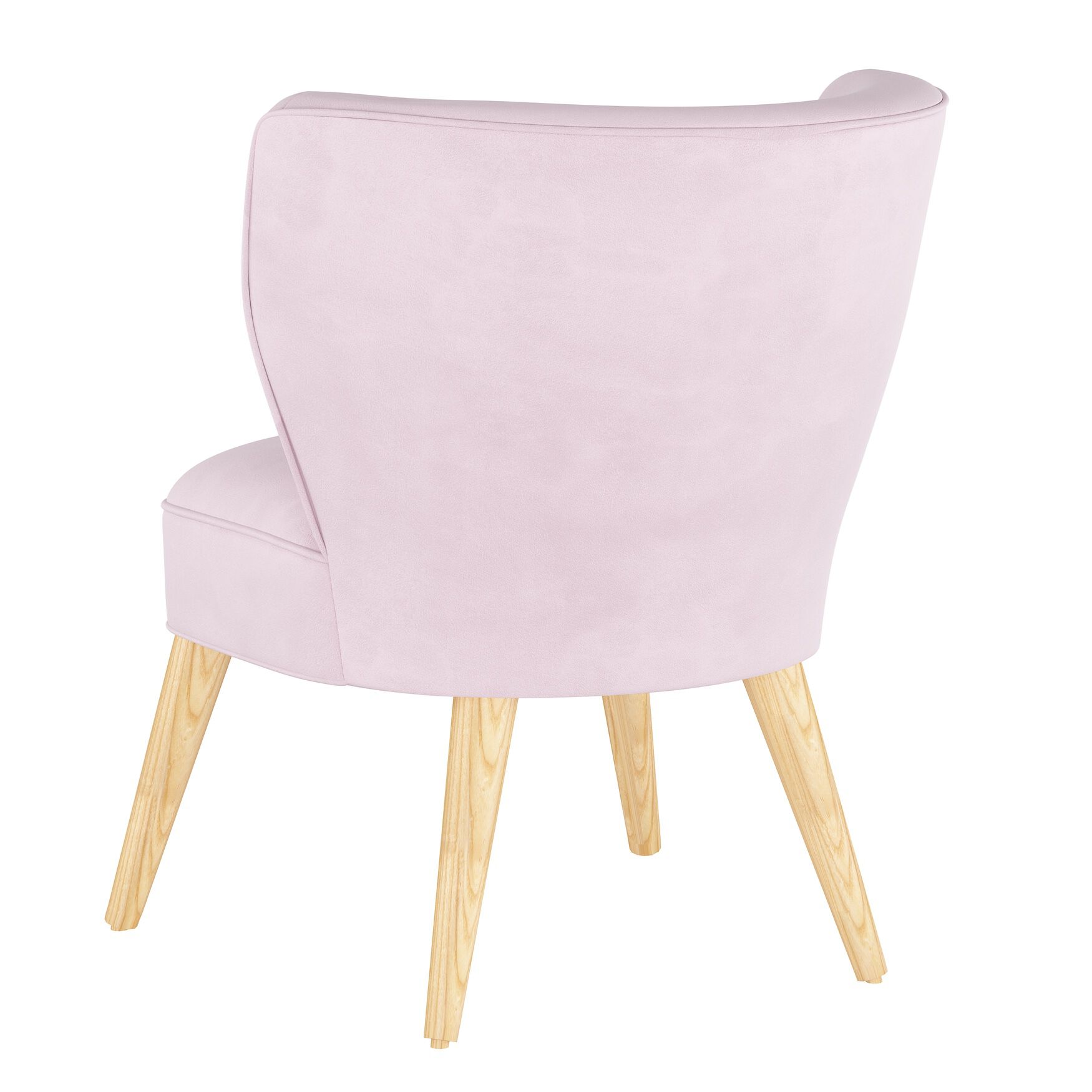 Velvet Curved Arm Chair, , alternate image number 3