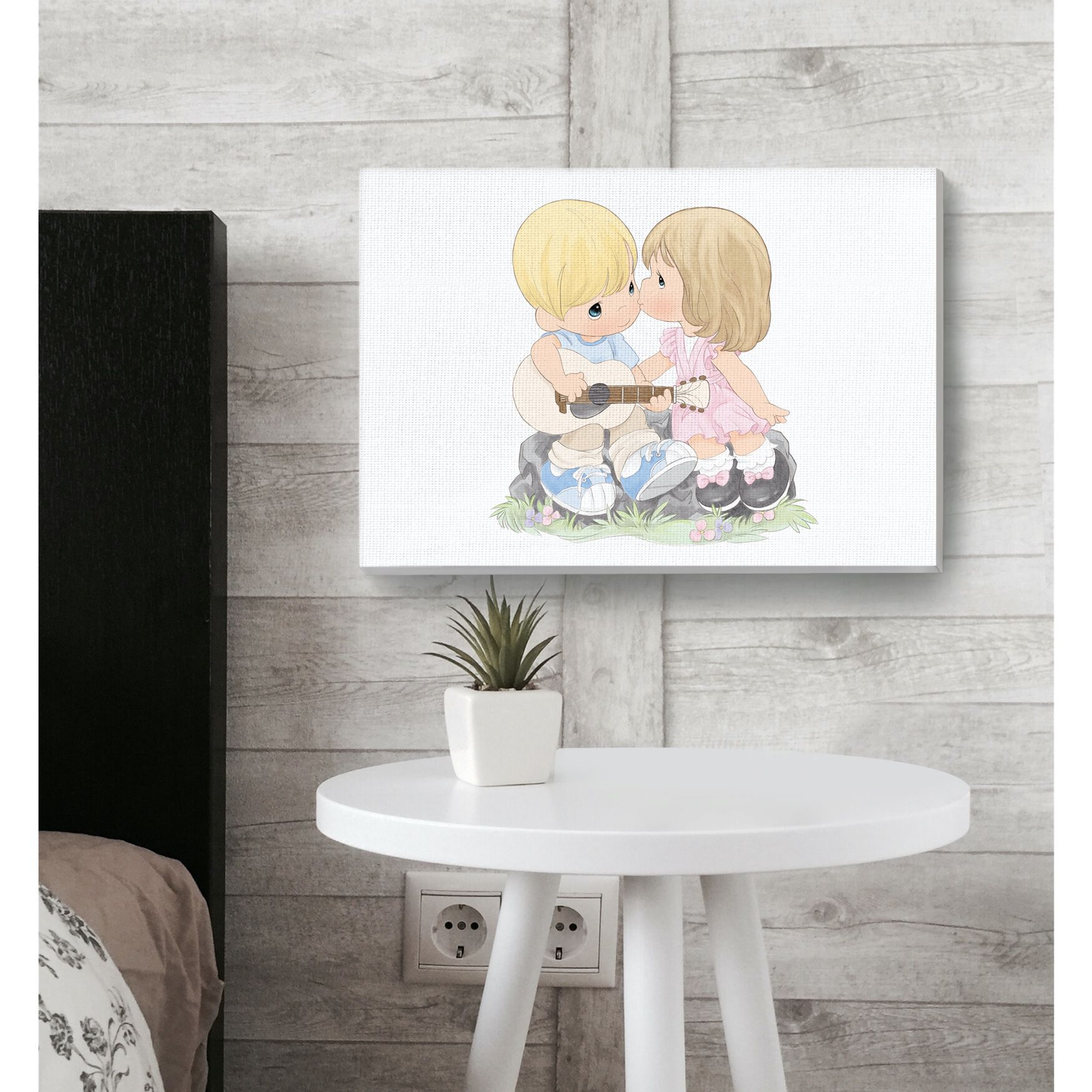 First Kiss Canvas Wall Art, , alternate image number 2