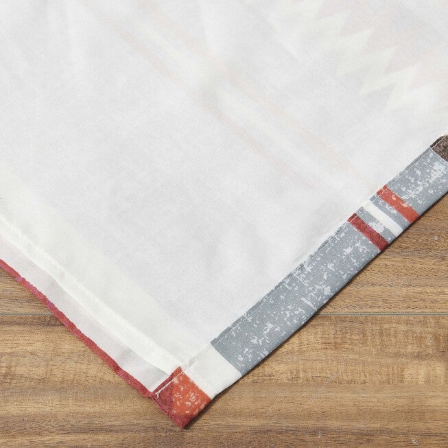Kiva Western Boho Curtain Panels, Set Of 2 With Tiebacks, , alternate image number null