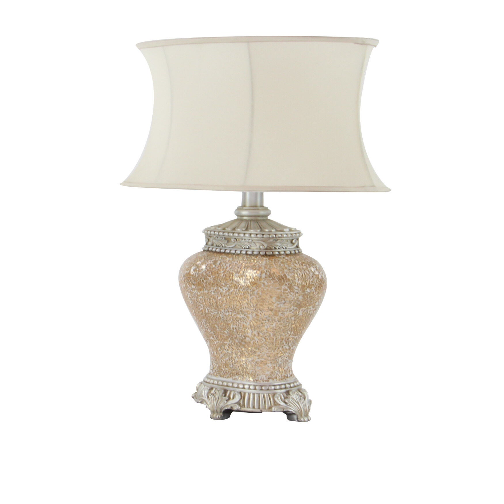 Bronze Glass Tuscan Table Lamp, , alternate image number 5