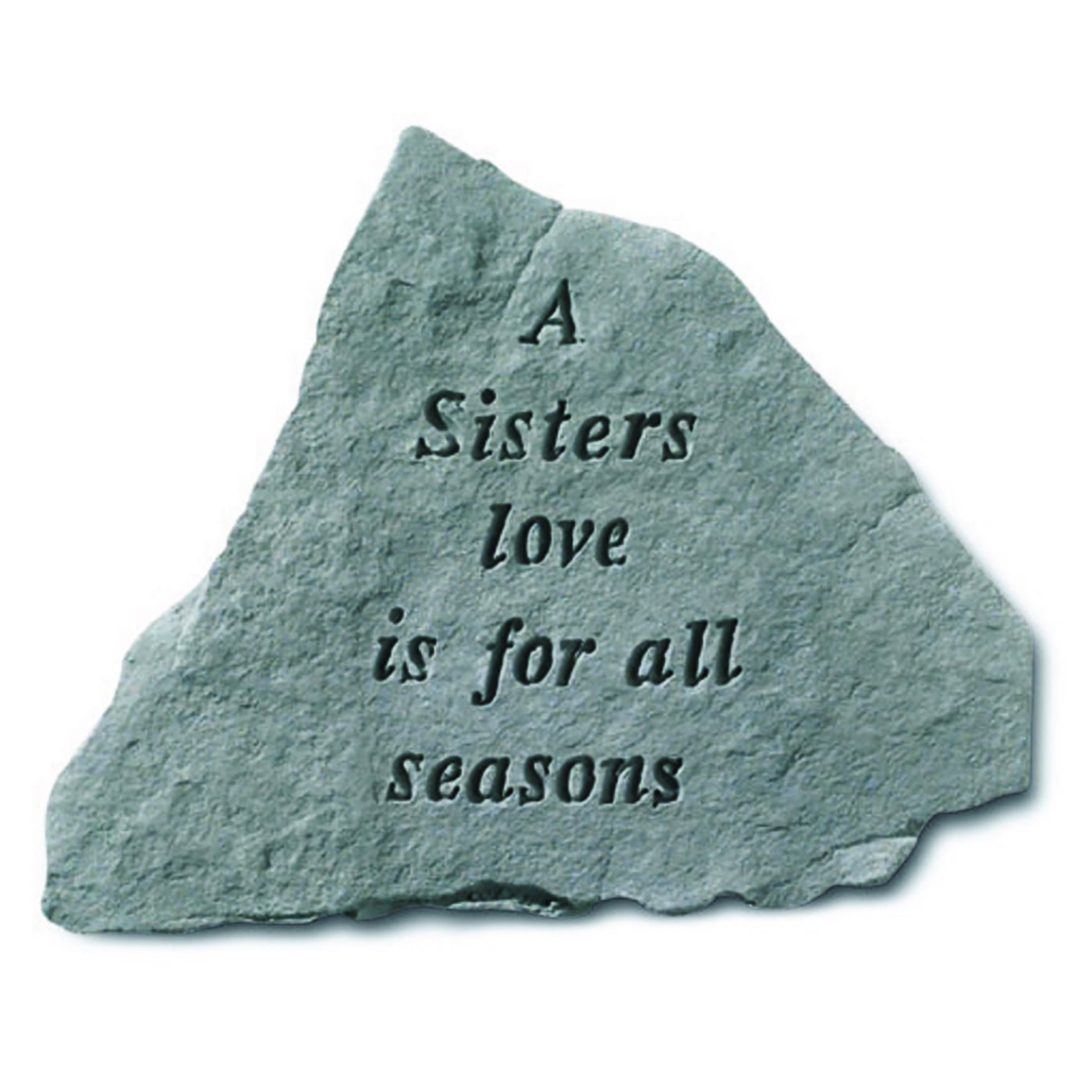 A Sister'S Love Is For All Seasons Garden Accent Stone, GREY, hi-res image number 0