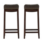 Crowell BROWN COUNTER STOOL, BROWN, hi-res image number null
