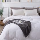 Honeycomb Stitch Down Alternative Comforter, White, , alternate image number null