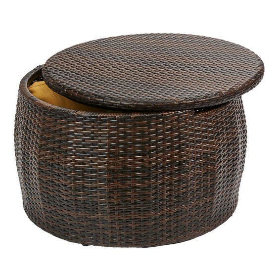 Santiago Round Storage Table, , alternate image number null