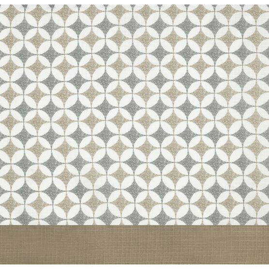 Callie Cuff Tab Top Window Curtain Panel - 52x63, , alternate image number null