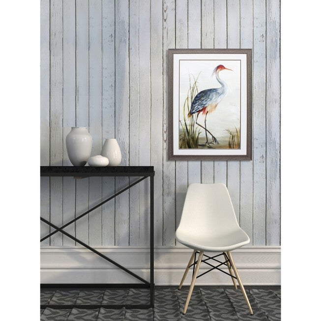 Gray Heron Framed Wall Décor, , on-hover image number 1