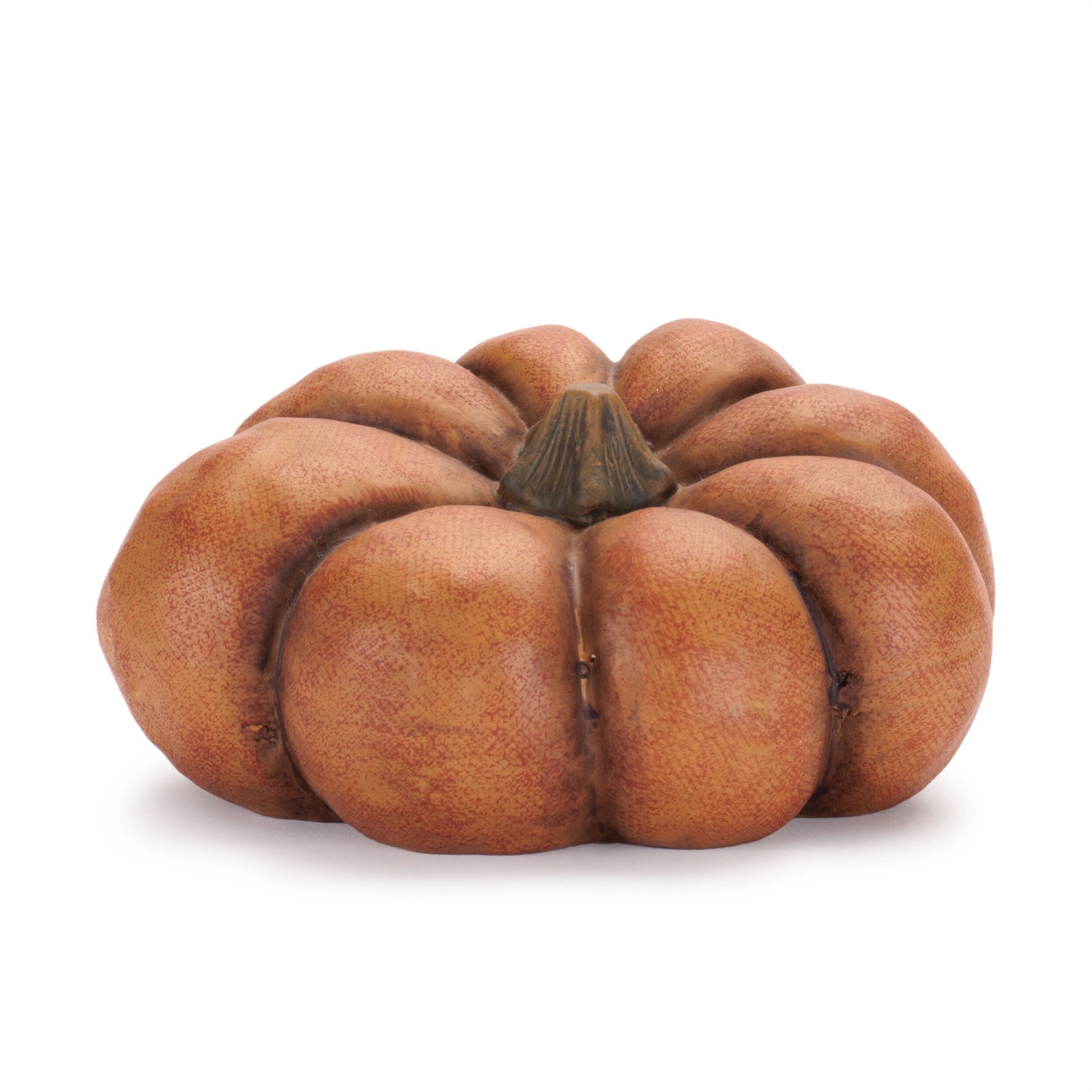 Rustic Terra Cotta Pumpkin Decor (Set of 3), ORANGE, alternate image number 3